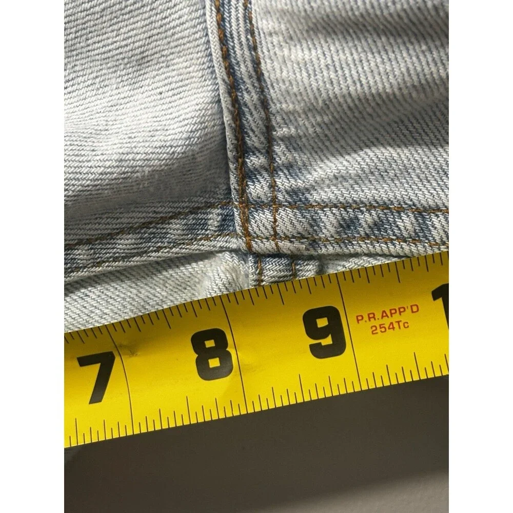 Vtg Levi's Orange Tag denim Levi 550 Jorts Jean Shorts Size 34 Bermuda length